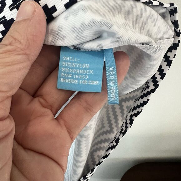 J. LcLAUGHLIN 3/4 Sleeve Catalina Cloth Geometric Aztec Dress XL Office School - Picture 4 of 8